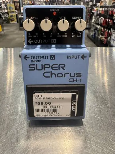 Store Special Product - BOSS CH-1 Super Chorus